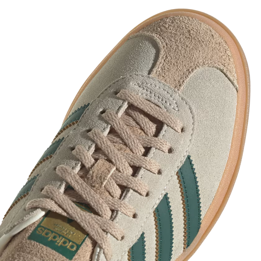 Adidas Originals scarpa sneakers da donna Gazelle Bold ID7056 crema-verde