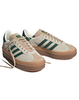 Adidas Originals scarpa sneakers da donna Gazelle Bold ID7056 crema-verde