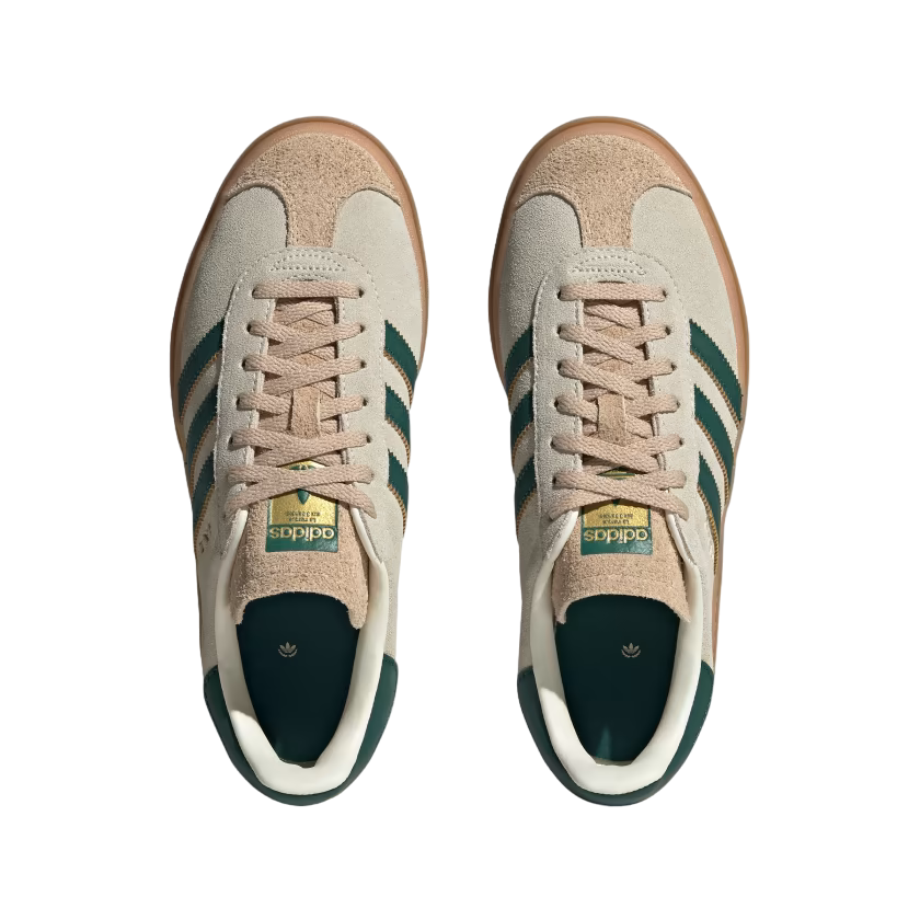 Adidas Originals scarpa sneakers da donna Gazelle Bold ID7056 crema-verde