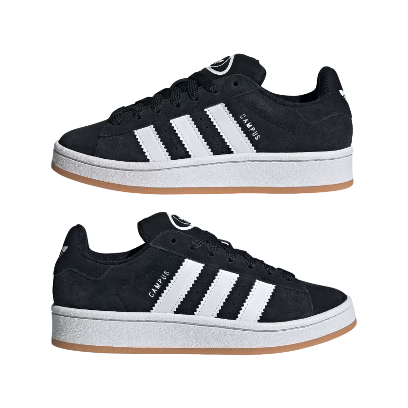Adidas Originals scarpa sneakers da ragazzi Campus 00s HQ6638 nero-bianco