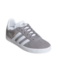 Adidas Originals scarpa sneakers da ragazzi Gazelle FW0716 grigio-bianco