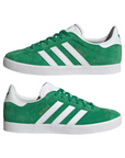 Adidas Originals scarpa sneakers da ragazzi Gazelle IE5612 verde bianco