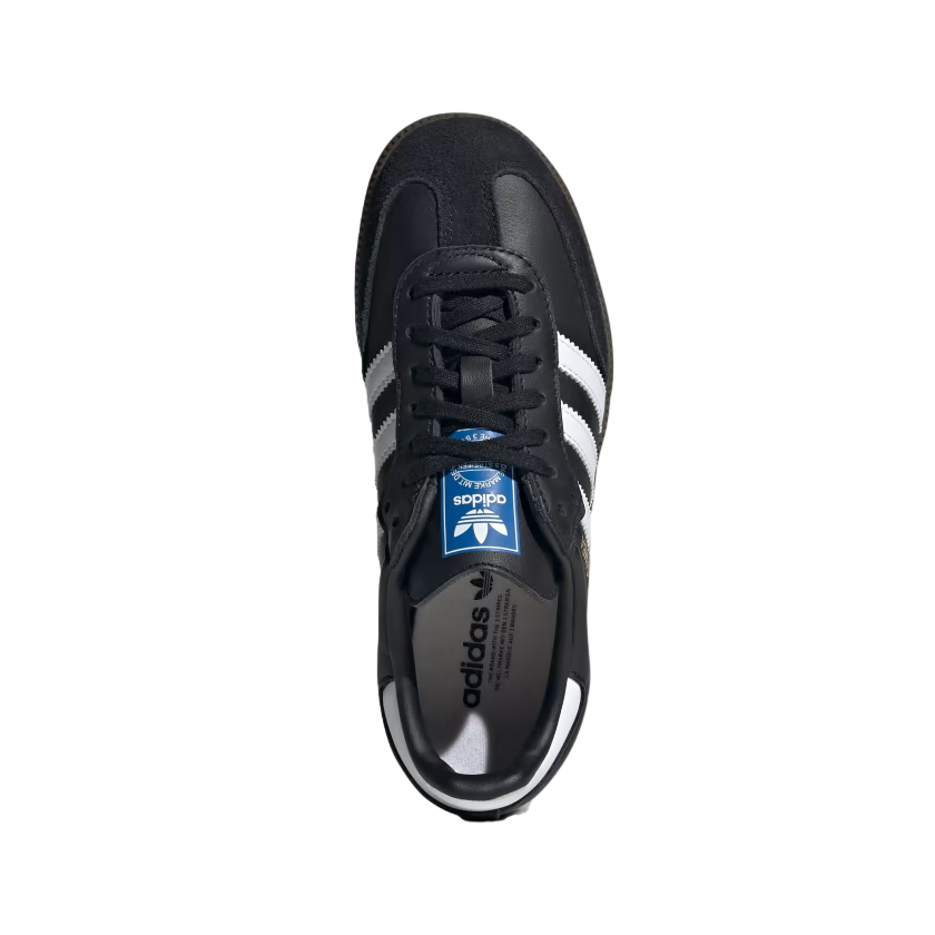 Adidas Originals scarpa sneakers da ragazzi Samba OG IE3676 nero-bianco