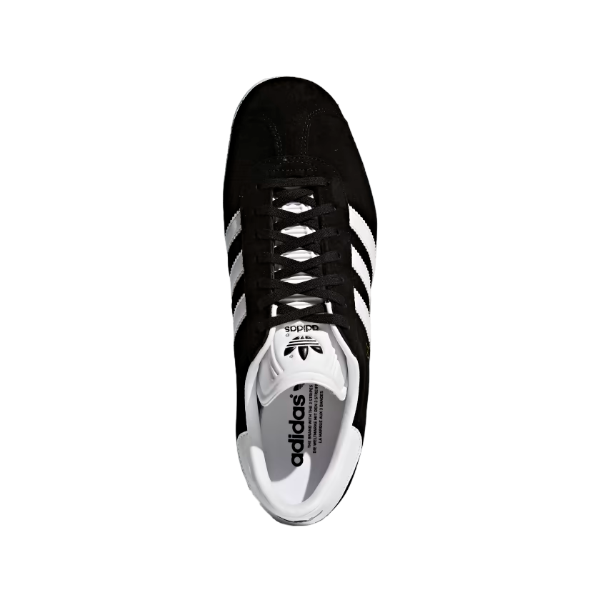 Adidas Originals scarpa sneakers da uomo Gazelle BB5476 nero bianco