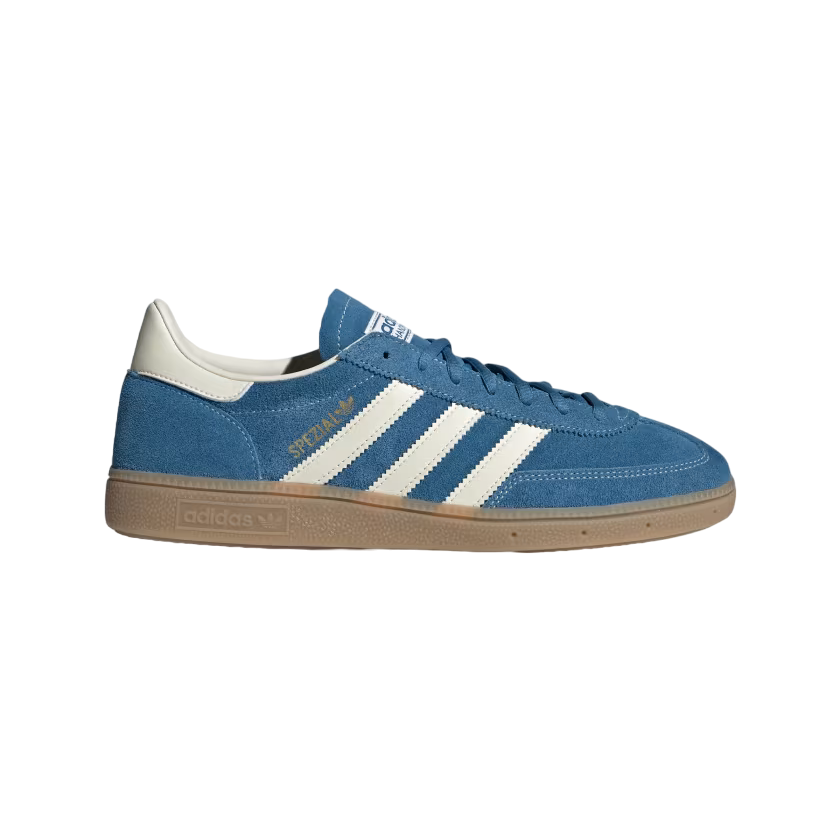 Adidas Originals scarpa sneakers da uomo Handball Spezial IG6194 blu corallo-bianco