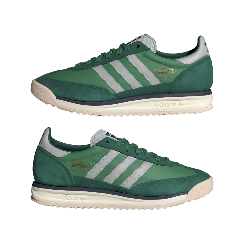 Adidas Originals scarpa sneakers da uomo SL 72 RS IH8016 verde-grigio