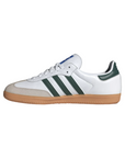 Adidas Originals scarpa sneakers da uomo Samba OG IE3437 bianco-verde