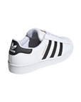 Adidas Originals scarpa sneakers da ragazzi Superstar FU7712 bianco-nero