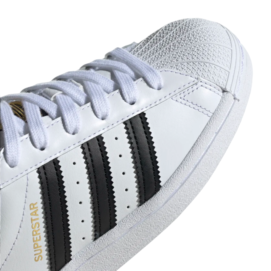 Adidas Originals scarpa sneakers da ragazzi Superstar FU7712 bianco-nero