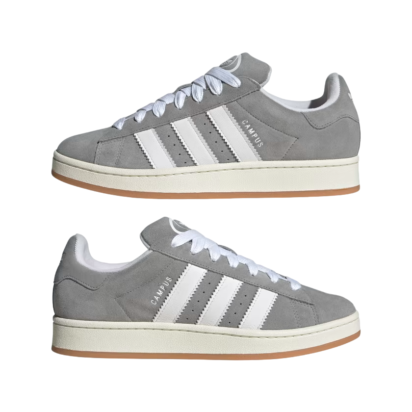 Adidas Originals scarpa sneakers da adulto Campus 00S HQ8707 grigio-bianco 6