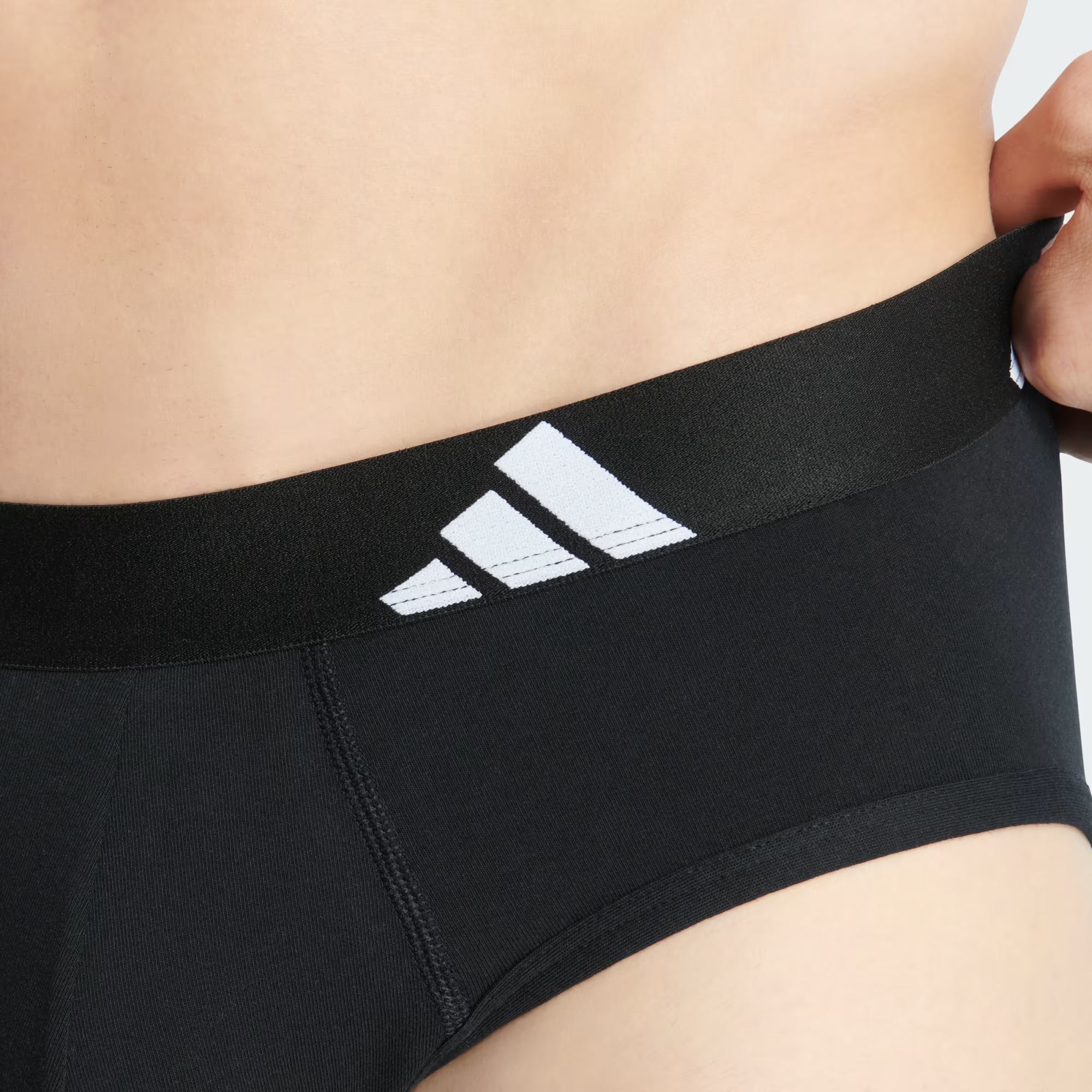 Adidas Intimo Slip Active Flex Cotton Uomo Nero - JK3936