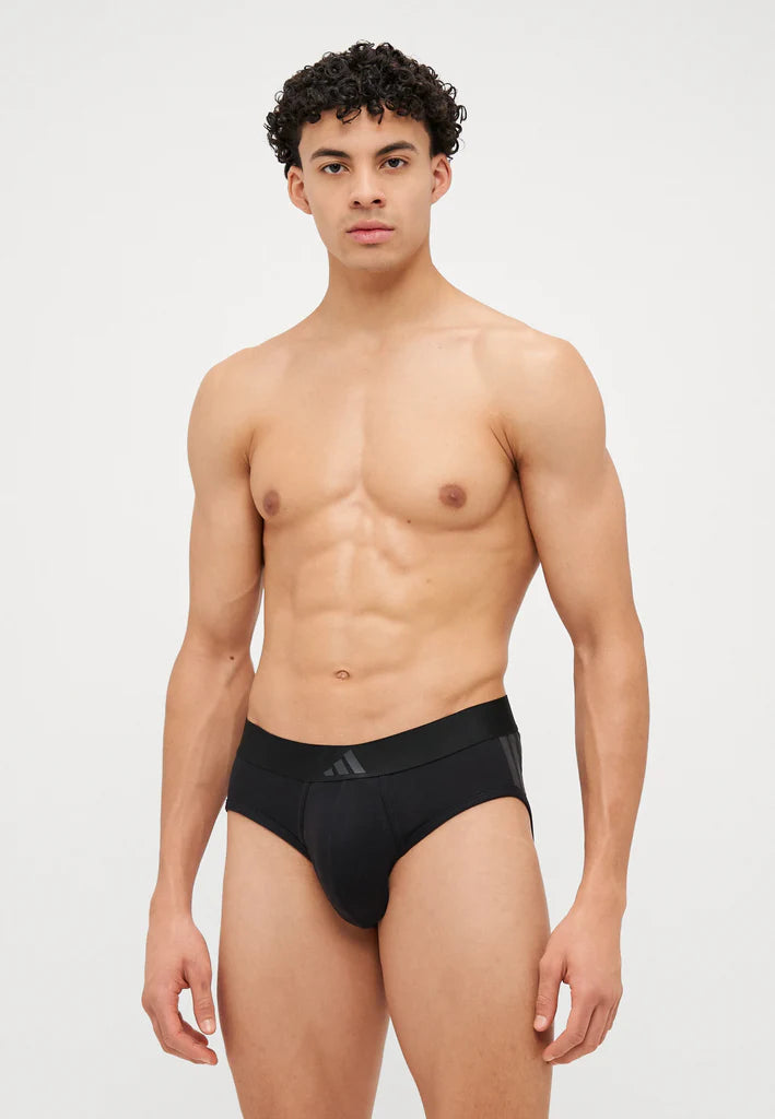 Adidas Intimo Slip Active Flex Cotton Uomo Nero - JK3974