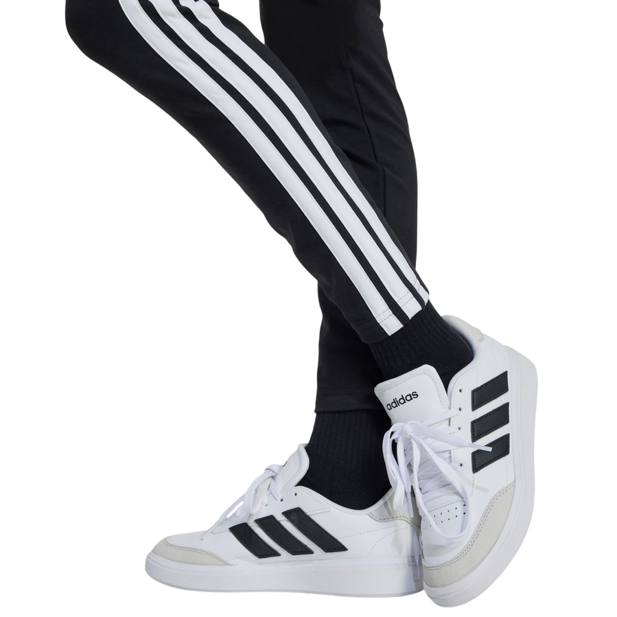 Leggings sportivi Adidas Essentials JD6473 nero per donna, abbigliamento fitness di qualità premium, caviglia