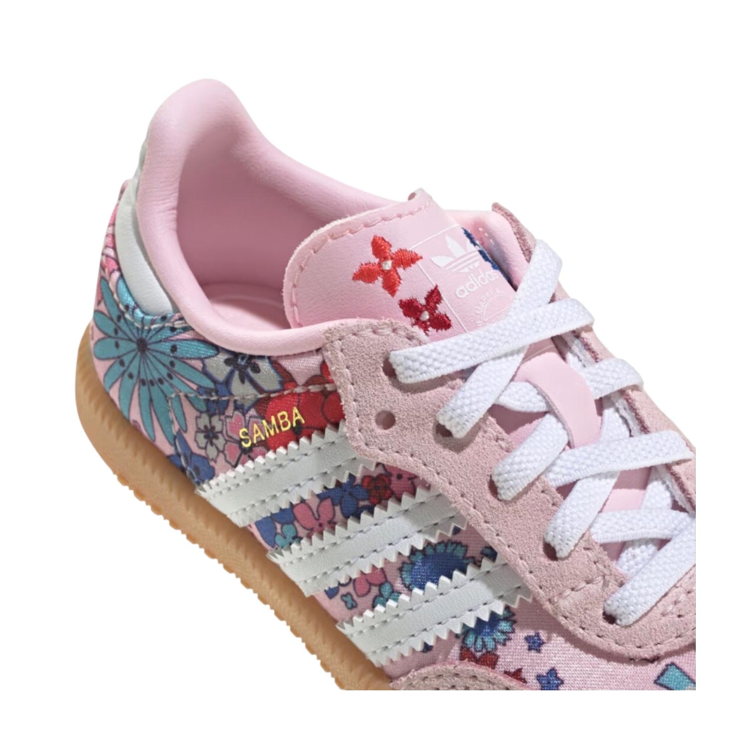 Adidas Liberty London SAMBA OG Comfort Closure Elastic Lace JQ2006 rosa