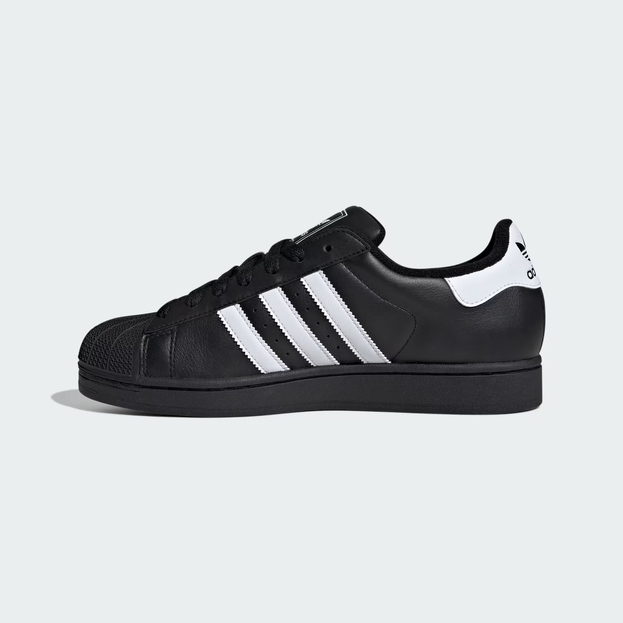 Adidas Originals Superstar II JI0079 Nero-Bianco — Sneakers Uomo vista laterale