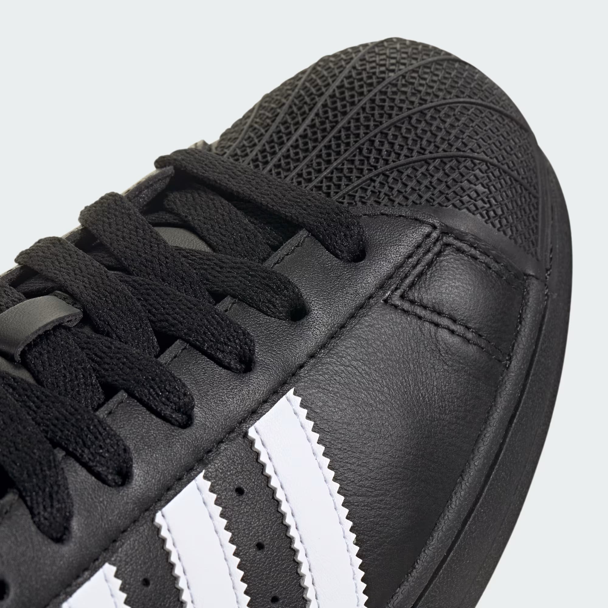 Adidas Originals Superstar II JI0079 Nero-Bianco — Sneakers Uomo vista punta