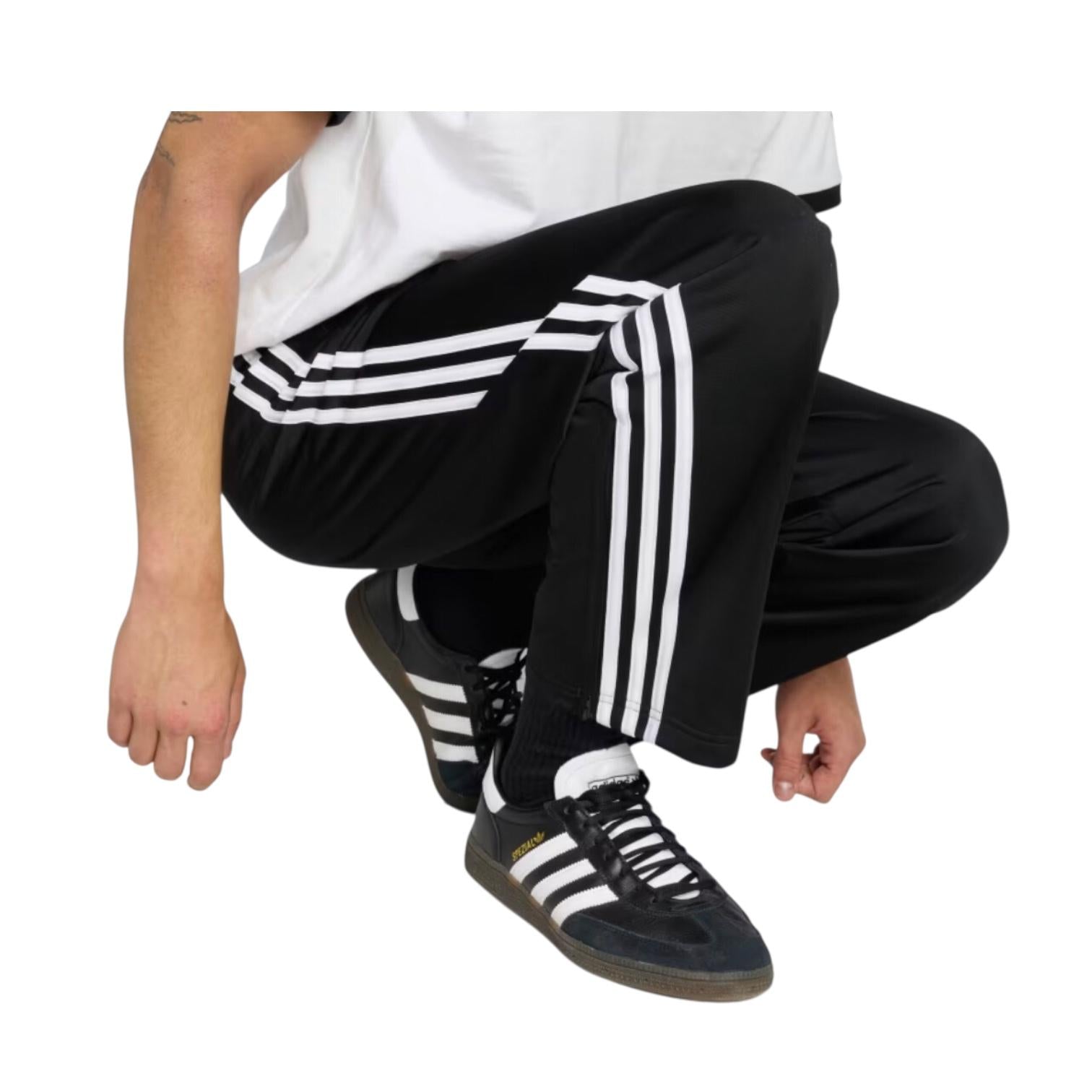 Adidas Originals pantalone sportivo da uomo Firebird TP KD8315 nero