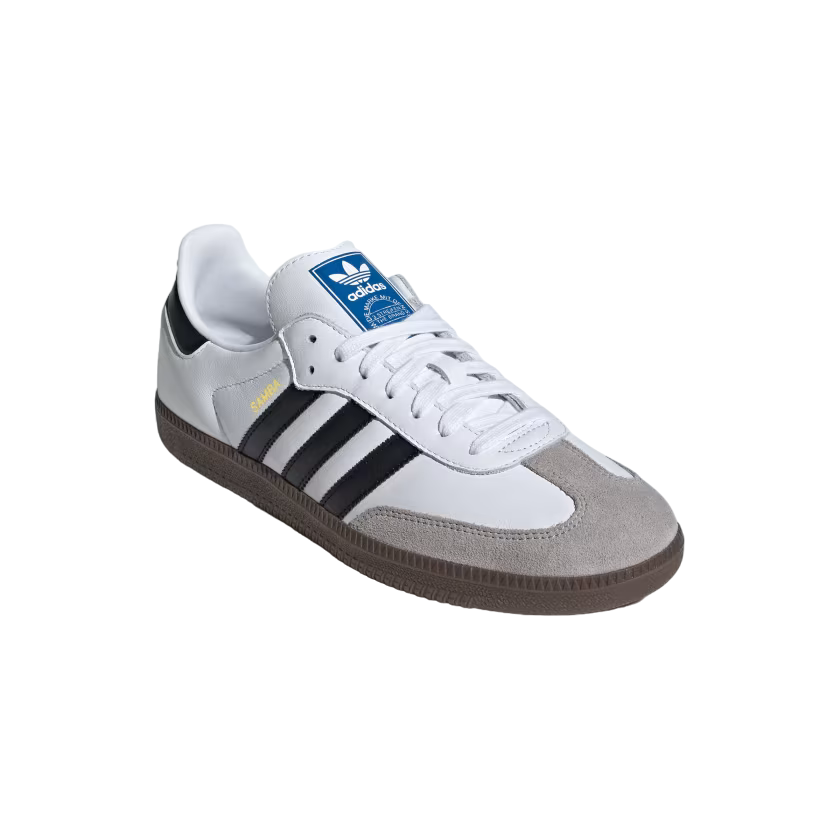 Adidas Originals scarpa sneakers da adulto Samba OG B75806 bianco-nero 2