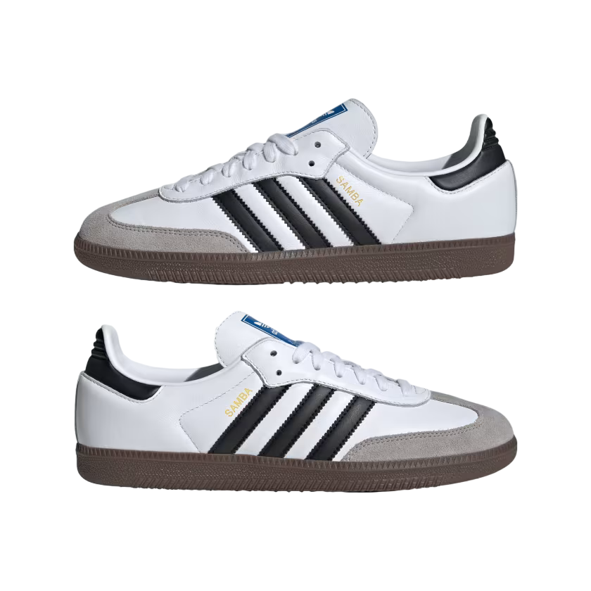 Adidas Originals scarpa sneakers da adulto Samba OG B75806 bianco-nero 3