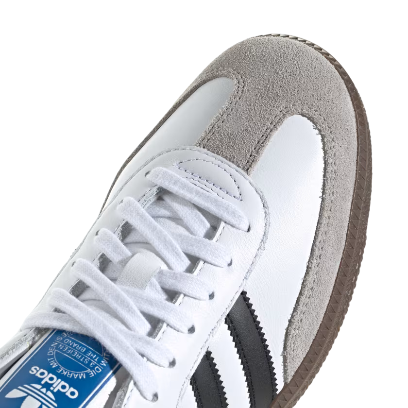 Adidas Originals scarpa sneakers da adulto Samba OG B75806 bianco-nero 5