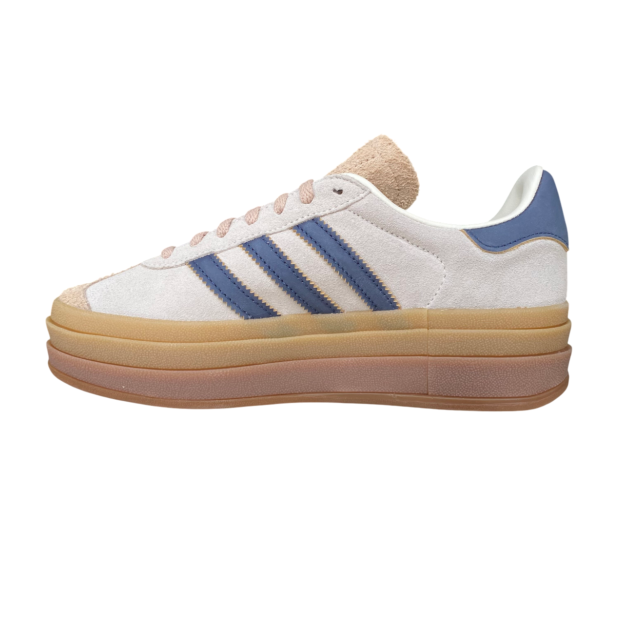 Adidas Originals scarpa sneakers da donna Gazelle Bold JQ5126 crema-indaco