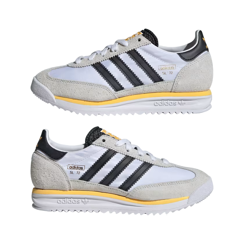 Adidas Originals scarpa sneakers da ragazzi SL 72 RS IH8077 bianco-nero 4
