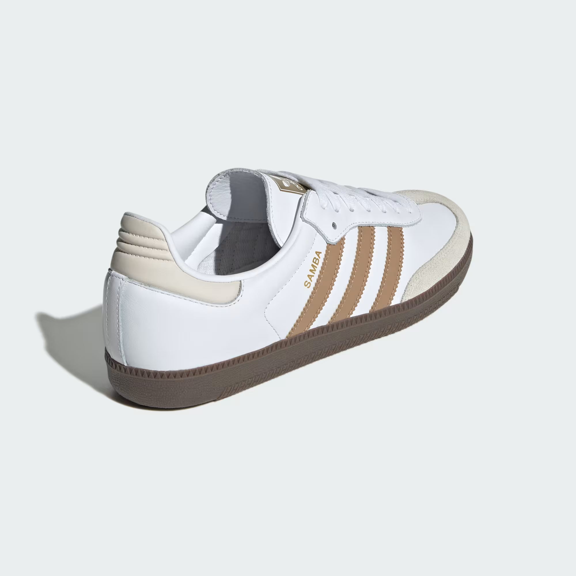 Adidas Originals scarpa sneakers da uomo Samba OG JR0912 bianco vista laterale