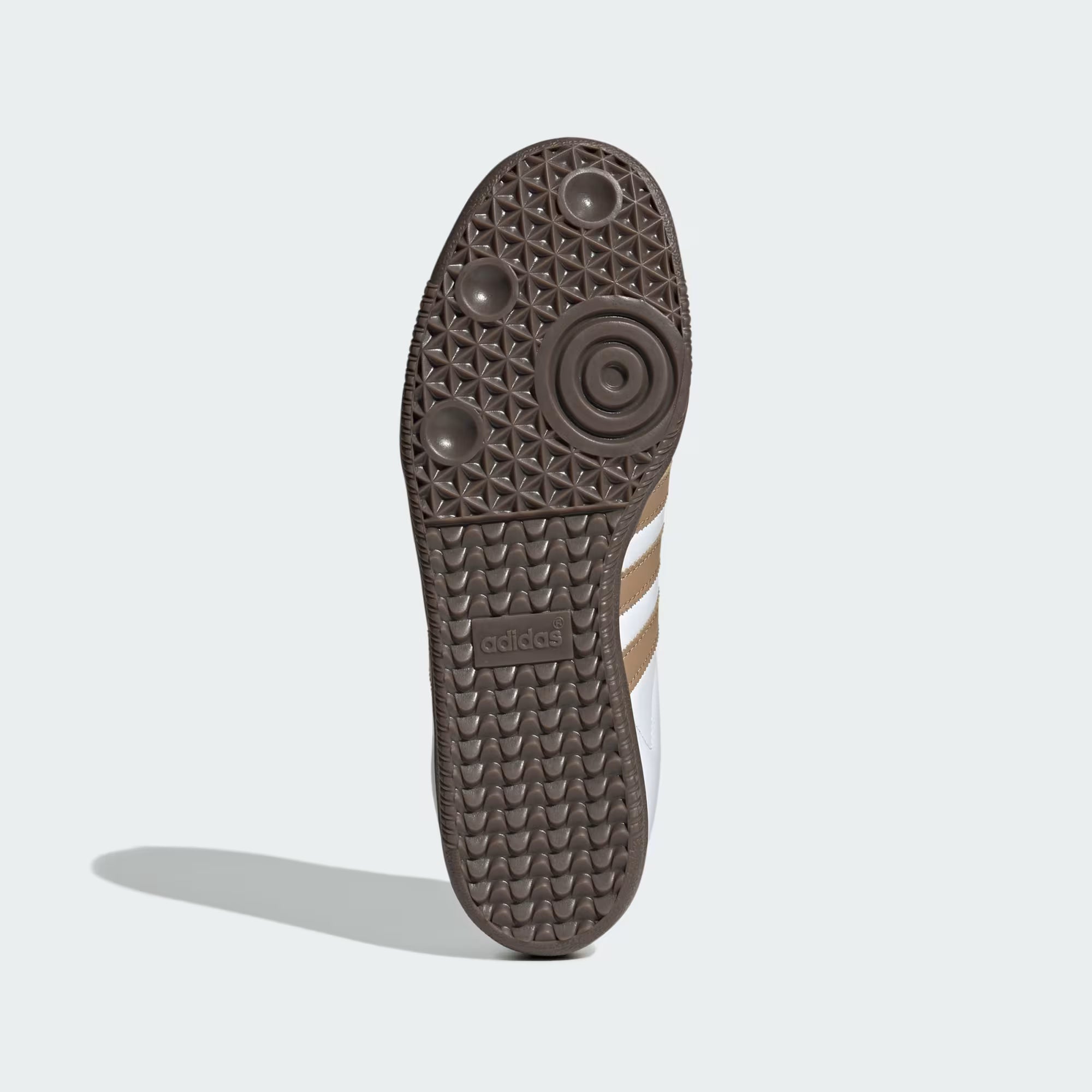 Adidas Originals scarpa sneakers da uomo Samba OG JR0912 bianco vista suola