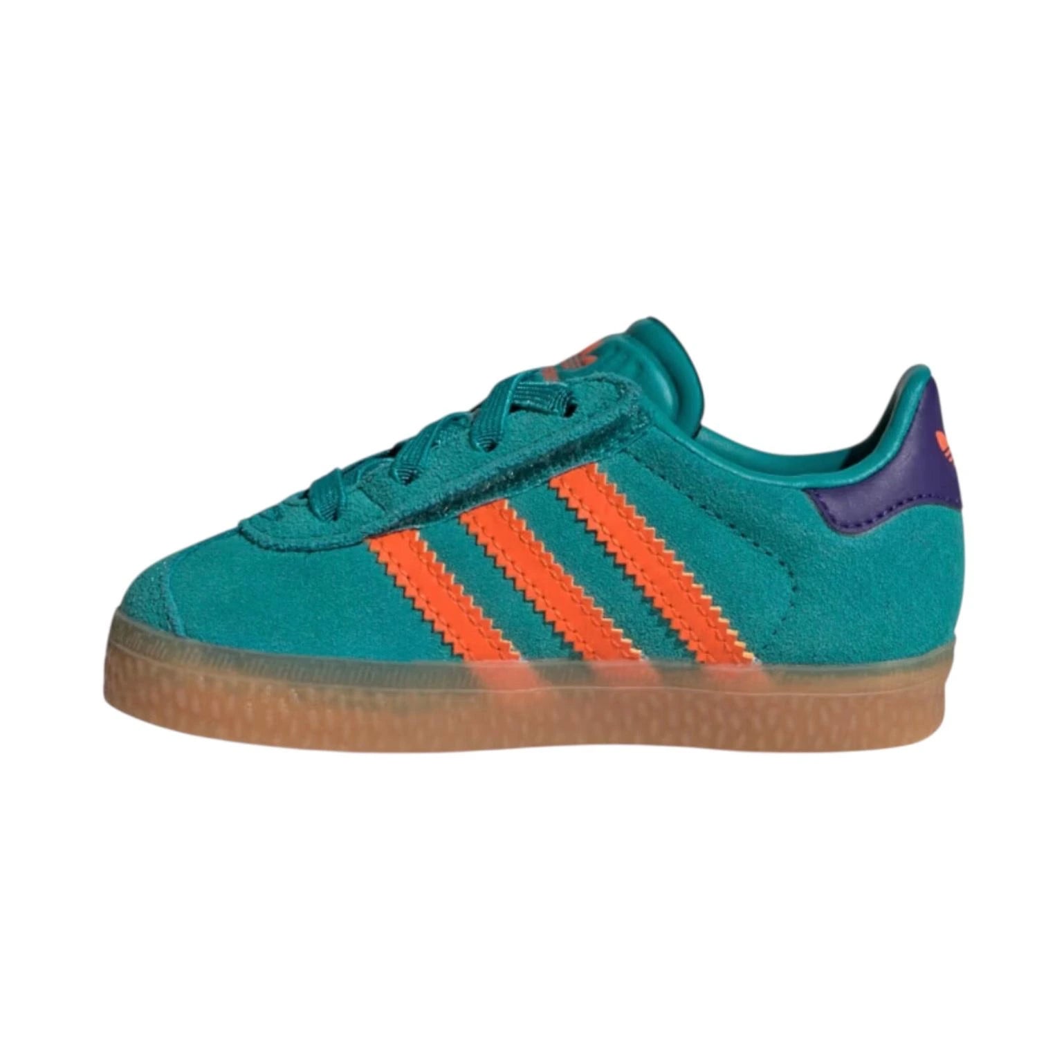 Adidas Originals scarpe da ginnastica per bambini GAZELLE JR5940 Thè verde-Arancio