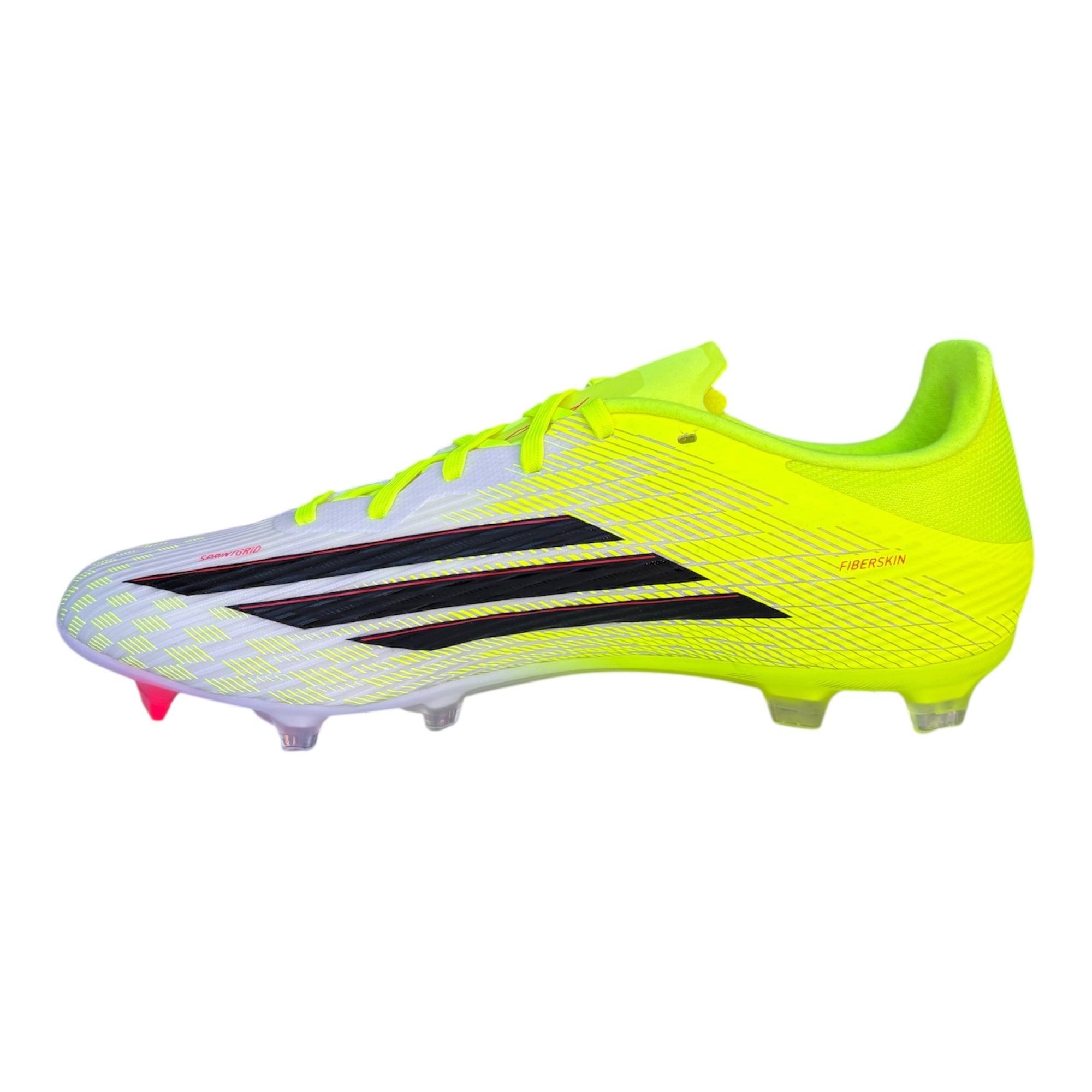 Adidas Scarpe Calcio F50 League FG/MG JR8995 Giallo Nero Uomo vista interna