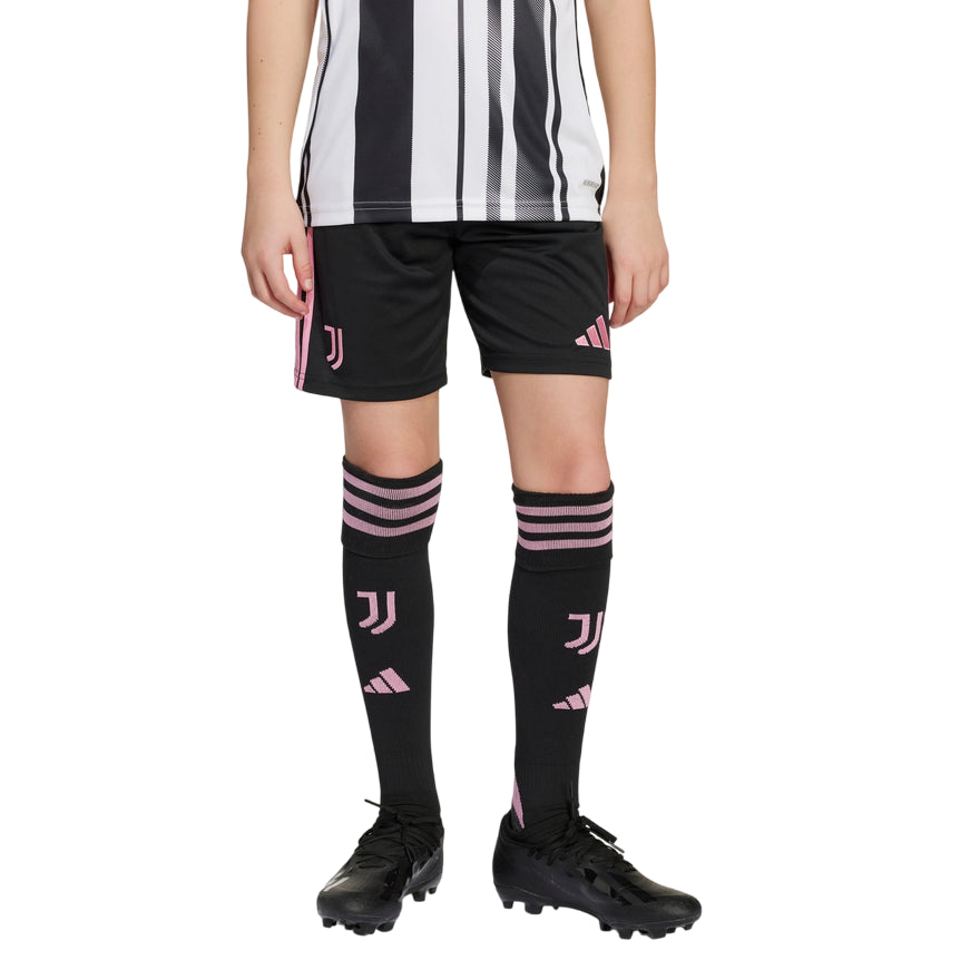 Adidas Short Juventus Home 25/26 Junior JN5221 Nero - vista frontale