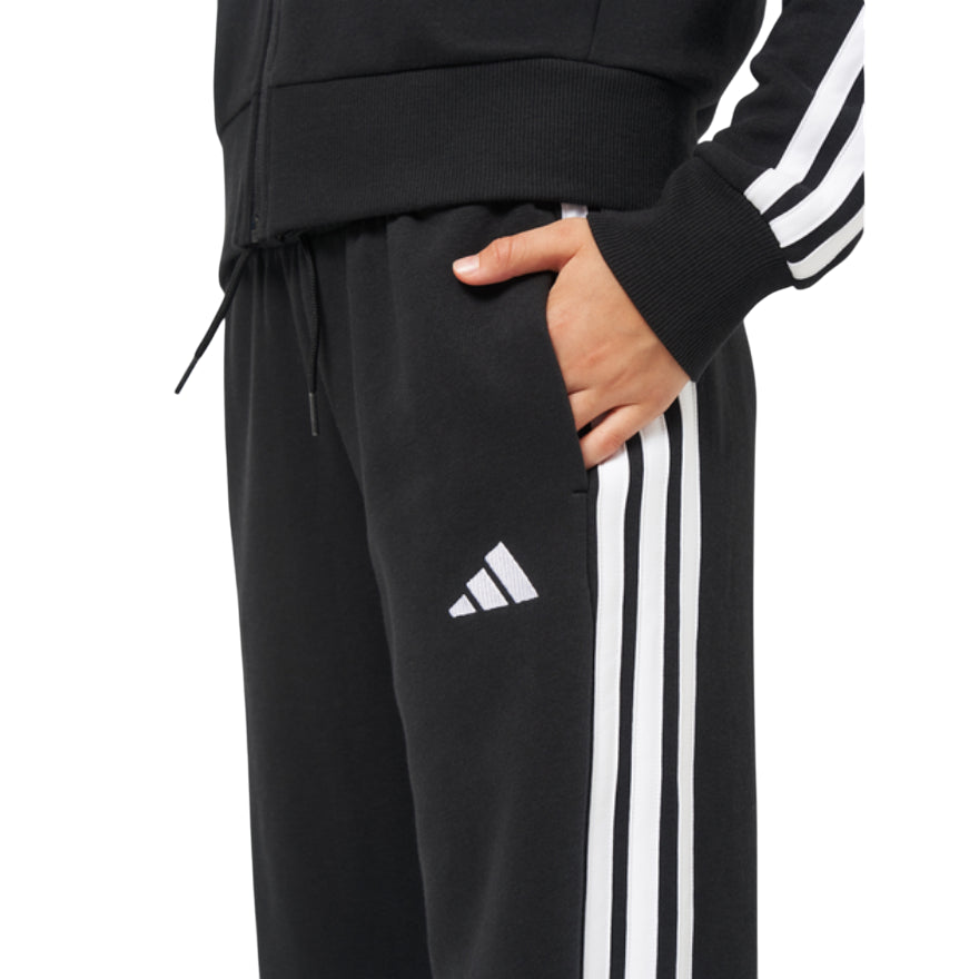 Adidas Tuta Sportiva da Bambino - Classica 3-Stripes Nera JM1490 - tasca