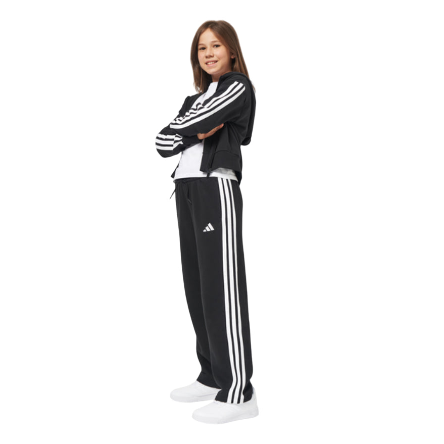 Adidas Tuta Sportiva da Bambino - Classica 3-Stripes Nera JM1490 - vista principale