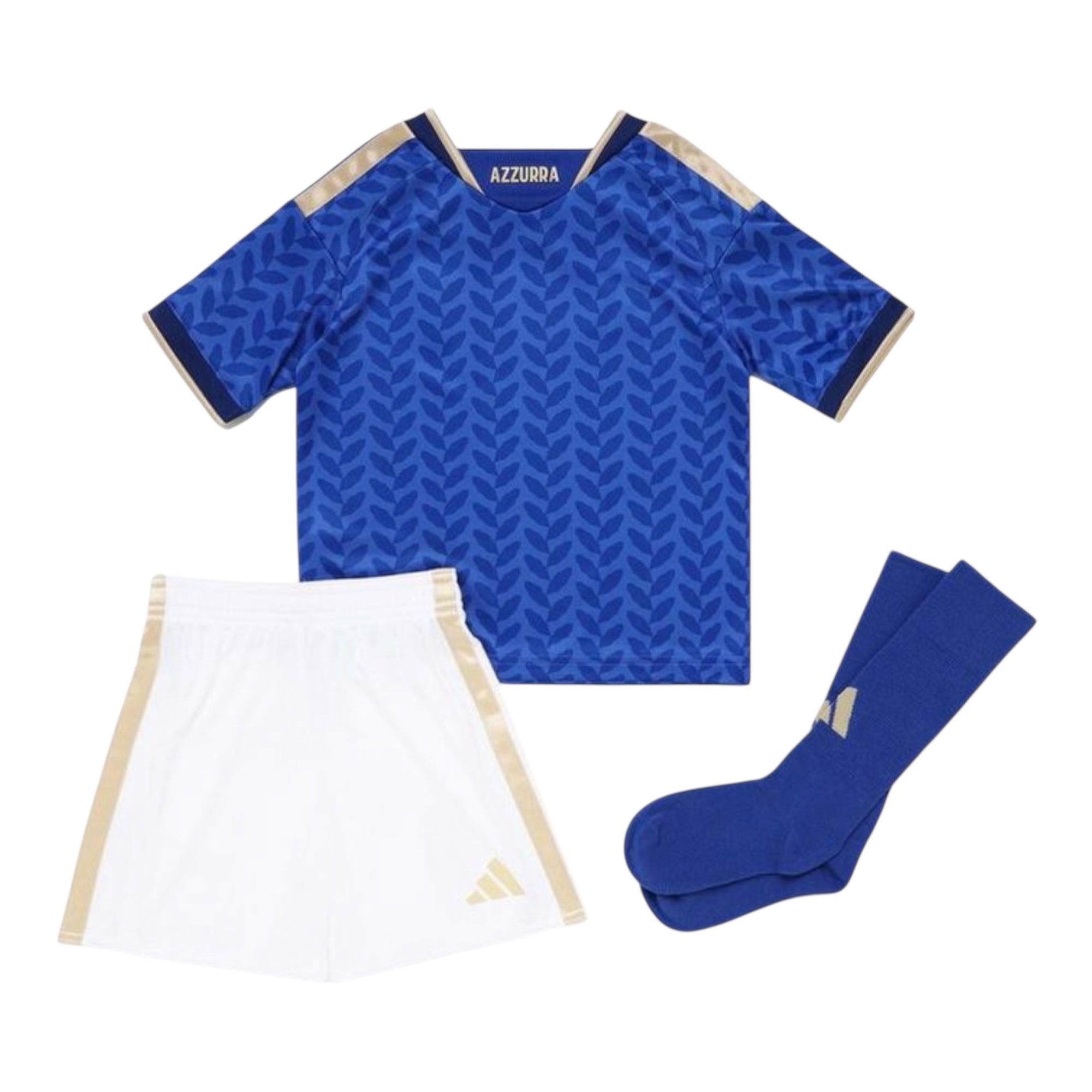 Adidas completo Nazionale Italia FIGC DNA JY7587 azzurra dietro