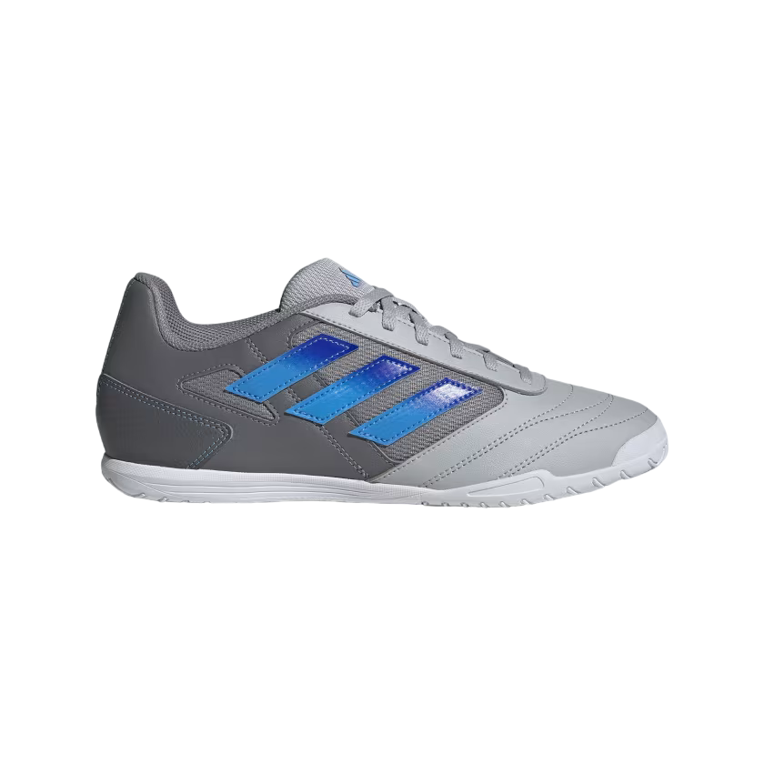 Adidas scarpa da calcetto da uomo Super Sala 2 Indoor IE7556 grigio-blu