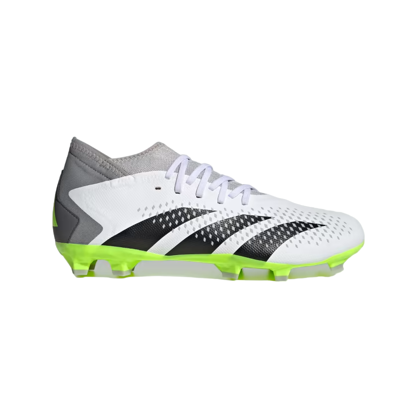 Adidas scarpa da calcio da uomo Predator Accuracy.3 FG GZ0024 bianco-nero fro