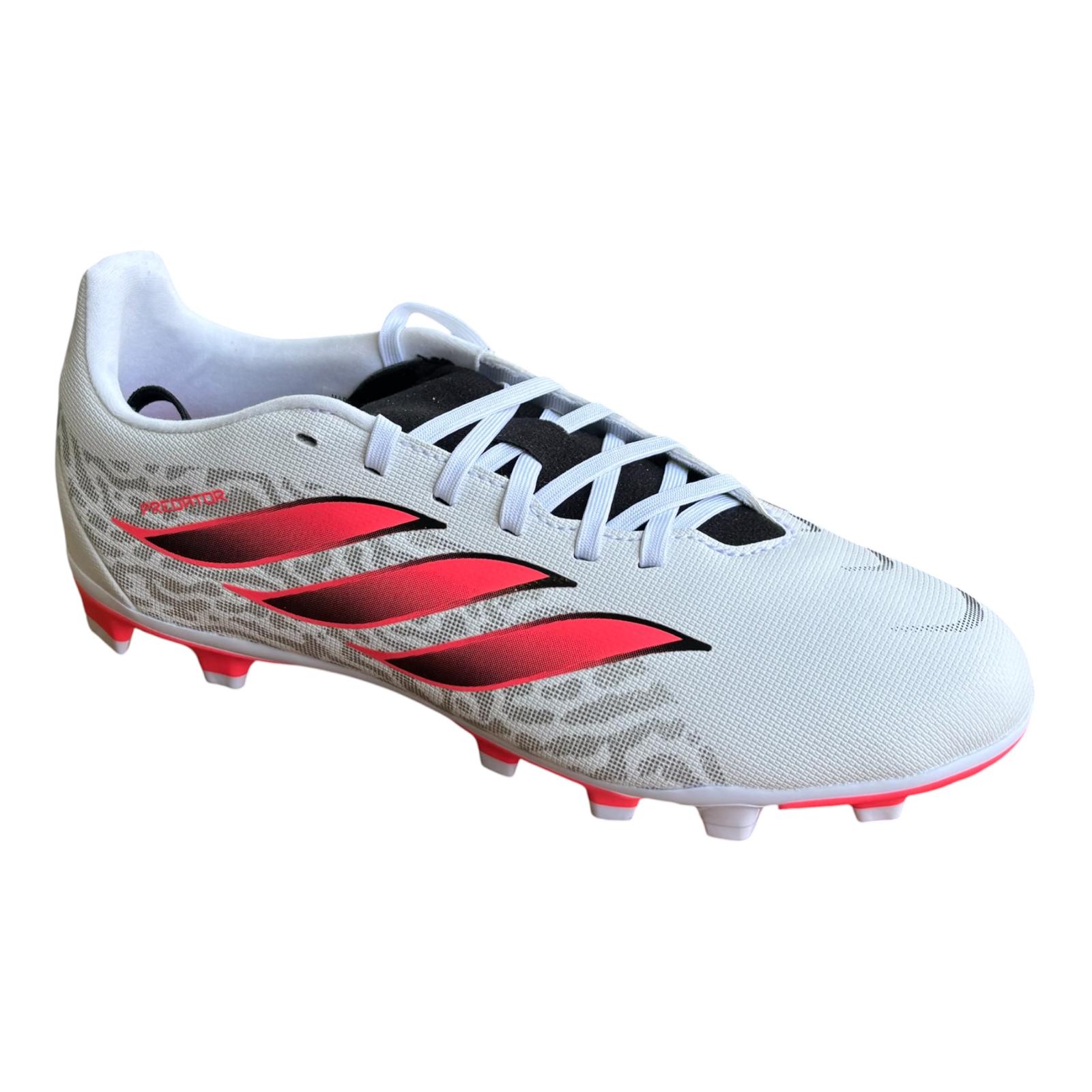 Adidas scarpa da calcio junior Predator Club KJ6728 bianca