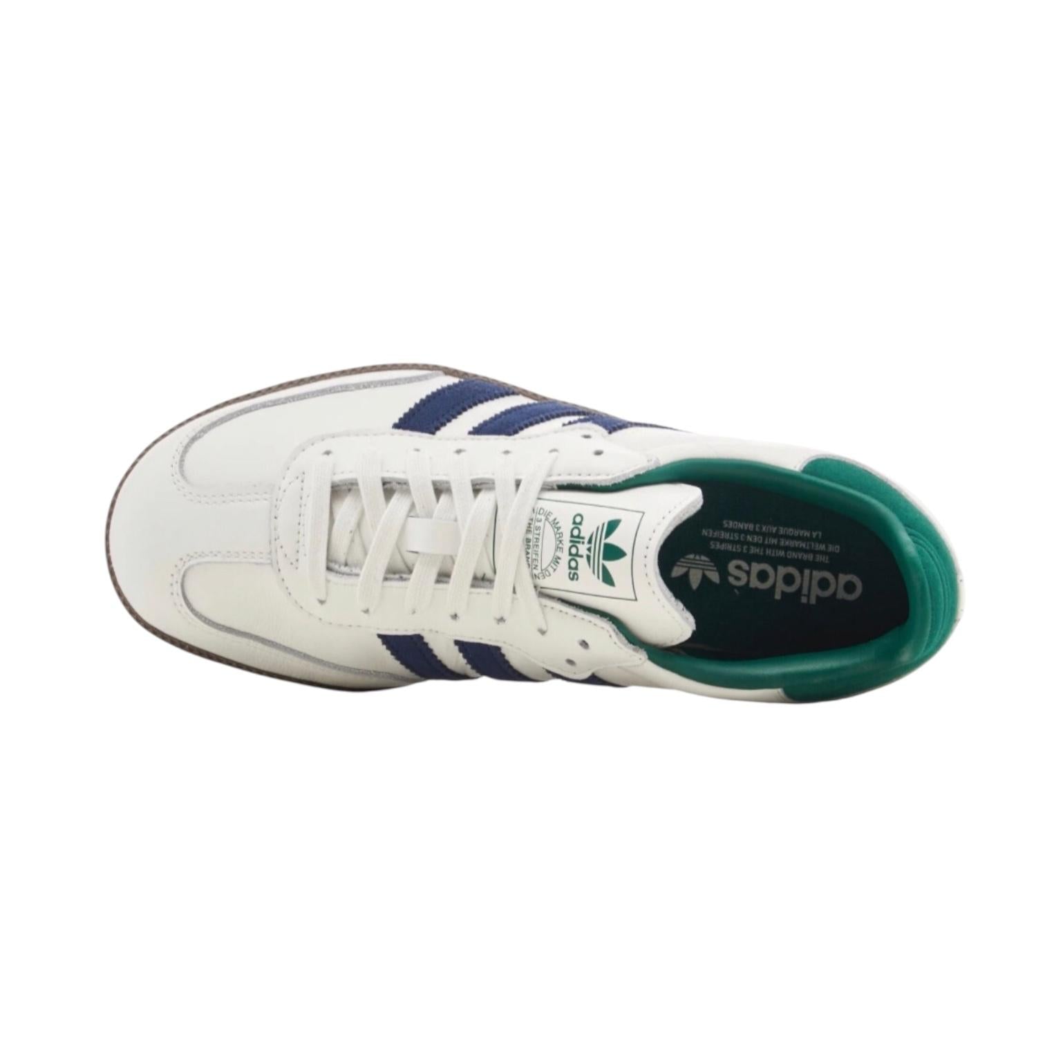 Adidas scarpa sneakers da uomo Samba OG IH4882 bianco