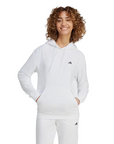 Adidas felpa con cappuccio da donna Essentials IW8183 bianco