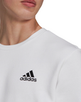 Adidas felpa girocollo con Logo Essentials H12220 bianco