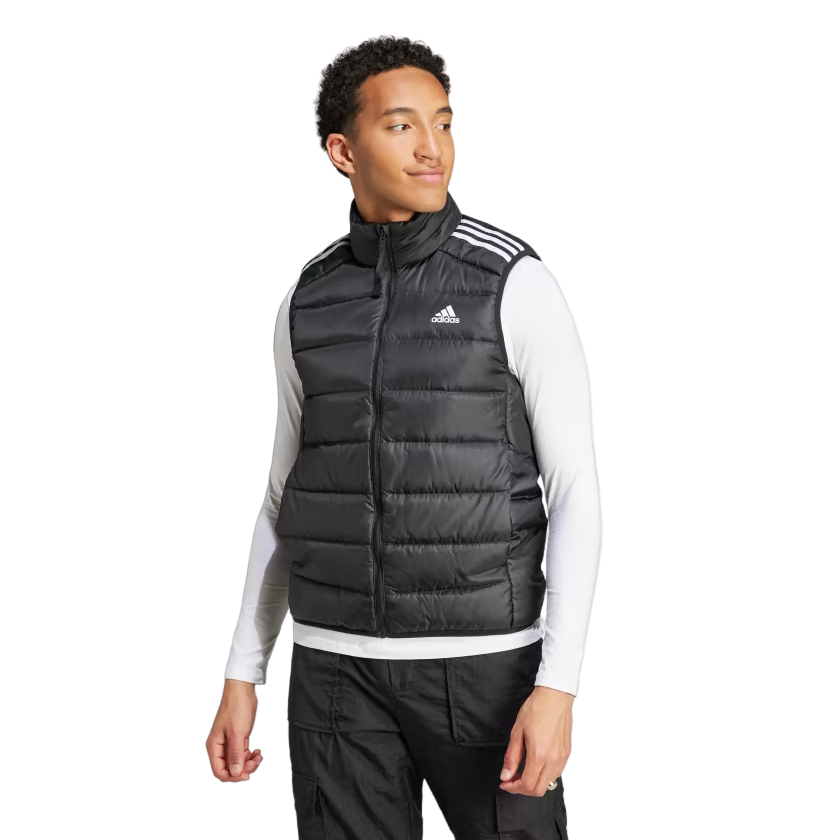Adidas giacca Gilet 3strisce da uomo imbottito HZ5728 nero