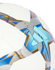 Adidas pallone da calcio UCL Training con grafica UEFA Champions League IA0952 bianco-argento-azzurro misura 5