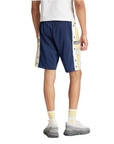 Adidas pantaloncino sportivo da uomo Adibreak IU2372 indigo-bianco-giallo oro