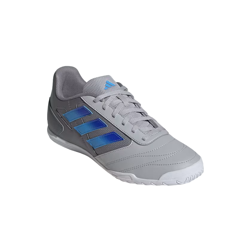 Adidas scarpa da calcetto da uomo Super Sala 2 Indoor IE7556 grigio-blu