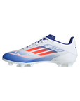 Adidas scarpa da calcio da adulto F50 Club Flexible Ground FxG IE0611 bianco-rosso-blu