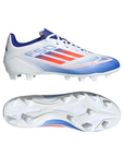 Adidas scarpa da calcio da adulto F50 Club Flexible Ground FxG IE0611 bianco-rosso-blu