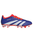 Adidas scarpa da calcio da adulto Predator Club FxG IF6344 blu-bianco