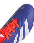 Adidas scarpa da calcio da adulto Predator Club FxG IF6344 blu-bianco