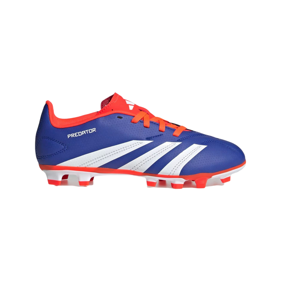 Adidas scarpa da calcio da ragazzo Predator Club FxG IF6424 blu-bianco