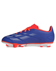 Adidas scarpa da calcio da ragazzo Predator Club FxG IF6424 blu-bianco